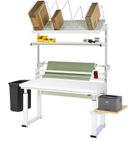 RAU Packtisch Komplettset 04, 08-WB, B1500 x T700,...