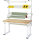 RAU Packtisch Komplettset 02, 08-WB, B2000 x T700, B-Platte, 08-WB-200-070-B-VP02.12