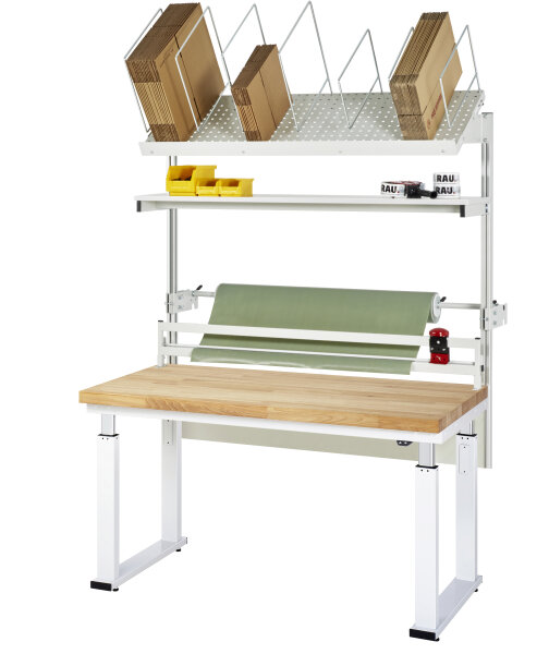 RAU Packtisch Komplettset 03, 08-WB, B2000 x T700, B-Platte, 08-WB-200-070-B-VP03.12