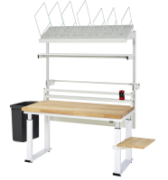 RAU Packtisch Komplettset 04, 08-WB, B2000 x T700,...