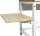 RAU Packtisch Komplettset 04, 08-WB, B2000 x T700, H-Platte, 08-WB-200-070-H-VP04.12