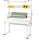RAU Packtisch Komplettset 02, 08-WB, B2000 x T900, H-Platte, 08-WB-200-090-H-VP02.12