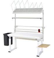 RAU Packtisch Komplettset 04, 08-WB, B2000 x T900,...