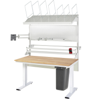 RAU Packtisch Komplettset 06, 08-WT, B1500 x T800,...