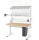 RAU Packtisch Komplettset 06, 08-WT, B1500 x T1000, B-Platte, 08-WT-150-100-B-VP06.12