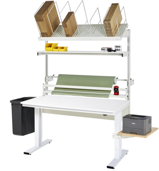 RAU Packtisch Komplettset 04, 08-WT, B2000 x T1000, M-Platte, 08-WT-200-100-M-VP04.12