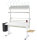 RAU Packtisch Komplettset 04, 08-WT, B2000 x T1000, M-Platte, 08-WT-200-100-M-VP04.12