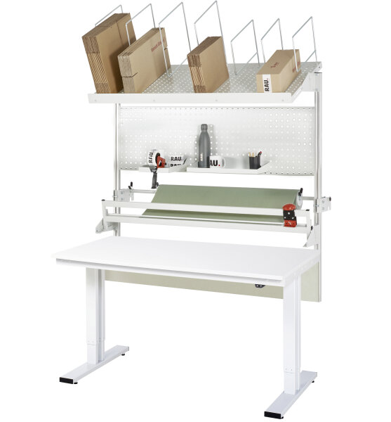 RAU Packtisch Komplettset 05, 08-WT, B2000 x T1000, M-Platte, 08-WT-200-100-M-VP05.12