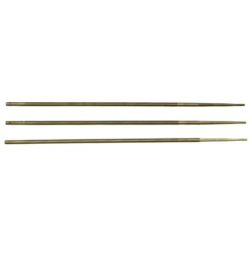 Profibau Kettensägefeile 75956 4,8 x 200 mm, Kreuzhieb-Spiralform, Hieb 3 grob