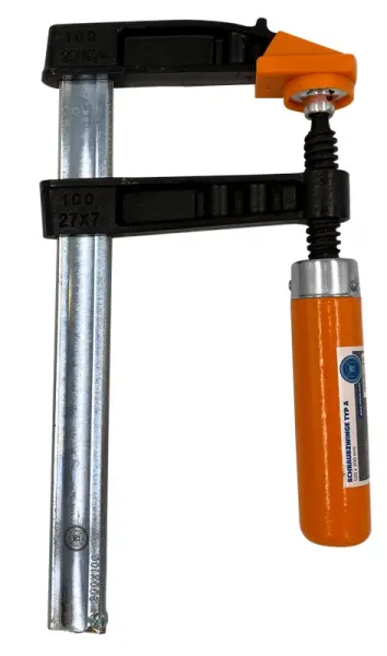 Druckguss-Schraubzwinge 76313 LM, 200 mm Spannweite, 100 mm Ausladung