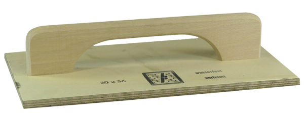 Profibau Schleifbrett für Porenbeton 76494 Mehrschichtholz, 360x200 mm, Körnung 16