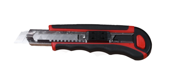 Cuttermesser 76701, 18 mm, 5+1 Klinge, SK5 Carbonstahl, Auto-Lock