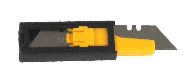 Trapezklingen 76731 Japan-Stahl im 10er-Köcher, SK5 Carbonstahl, 60 x 19 x 0,6 mm