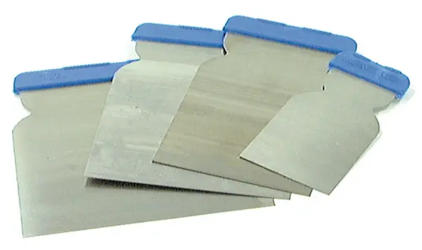 Profibau Japanspachtel-Satz 77177 rostfrei, 4-teilig, 5-8-10-12 cm