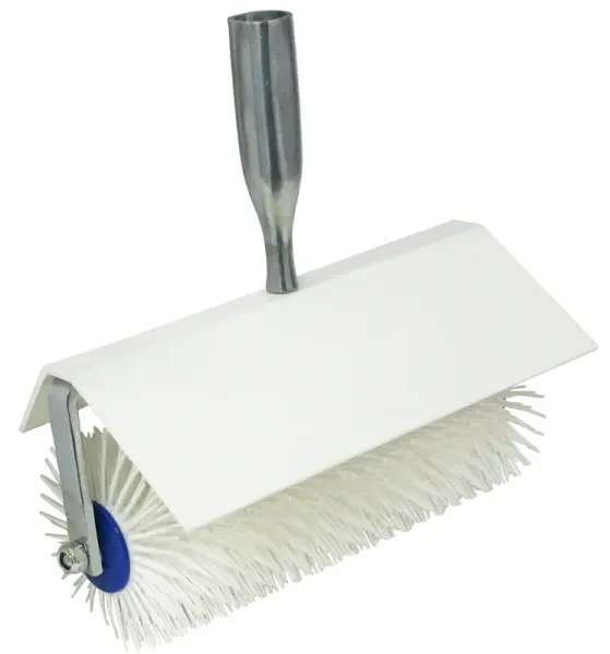 Profibau Entlüftungswalze 77187, 500 mm, 11 mm Stachelhöhe, mit Metallbügel und Spritzschutz
