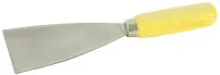 Stoßspachtel Breite 70mm mit Holzheft Stärke 1mm
