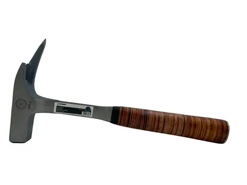 Latthammer Bau-Pro 77370 geraut, Ledergriff, 600 g, mit Magnet