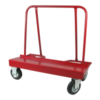 Profibau Plattenwagen 77483 2-achsig rot, 650 kg...