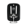 Hammerhalter 77824 beweglich, Standard, aus Sattelleder