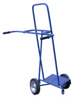 Profibau Plattenkarren 77877 1-achsig blau, 650 x 1430...