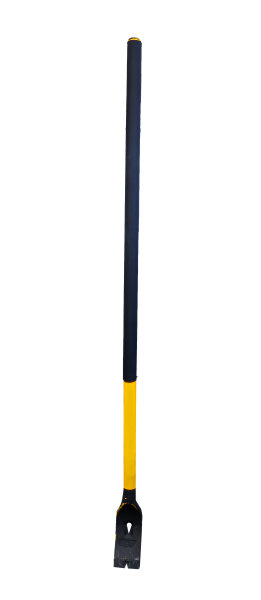 ALBA Heb- und Ausschaleisen KULI 78018 mit Griffschlauch, Spezialstahl Gelb, 1400 mm Länge, 1700 kg Tragkraft