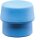 Halder Schlageinsatz für SIMPLEX-Schonhammer 78230, Ø 30 mm, TPE-soft blau, 65 Shore A, abriebfrei