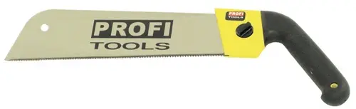 Profibau Japansäge 78430 mit Pistolensoftgriff, spitzige Zahnung, 270 mm, 3-seitig geschliffen