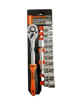 Umschaltknarren-Set 78608 12-teilig CRV-Stahl, 1/2 Zoll,...