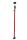 Schnellspann-Montagestütze 78613, Druckplatte bis 90° neigbar, ausziehbar 1,25 - 2,90 m, 30 kg Tragfähigkeit