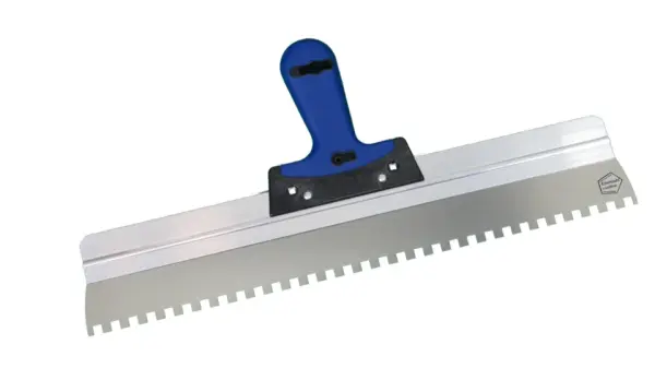 Profibau Alu-Rakel 78623 rostfrei mit Trapezzahnung und Softgriff