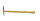 Profibau Fliesenlegerhammer 80058 Hartmetall Vierkant Flach, 50 g, Eschenholzstiel