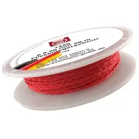 Overmann Fliesenlegerschnur 80079 rot, 20 m Rolle, 0,5 mm