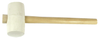 Fliesenschonhammer fleckfrei/weiss, 75 mm