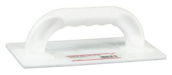 Profibau Trägerbrett 80237 mit Klettverschlussstreifen, 230 x 110 x 5 mm, für Wand- und Bodenbeläge