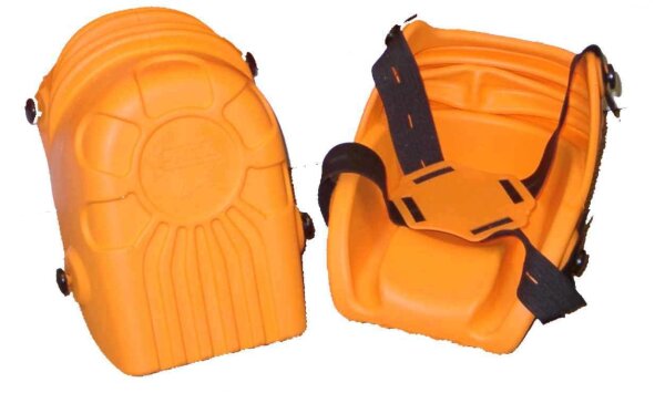 Profibau Knieschoner 80280 4-Faltenschoner, orange, ohne Gel