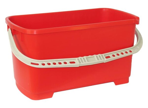 Profibau Waschset-Eimer 80349 rot, 24 l, für Wasch-Set 80474