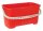 Profibau Waschset-Eimer 80349 rot, 24 l, für Wasch-Set 80474