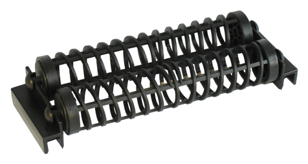 Profibau Rollenaufsatz Optimum 80351 Schwarz, mit 2 Rollen, für Wasch-Set 80220