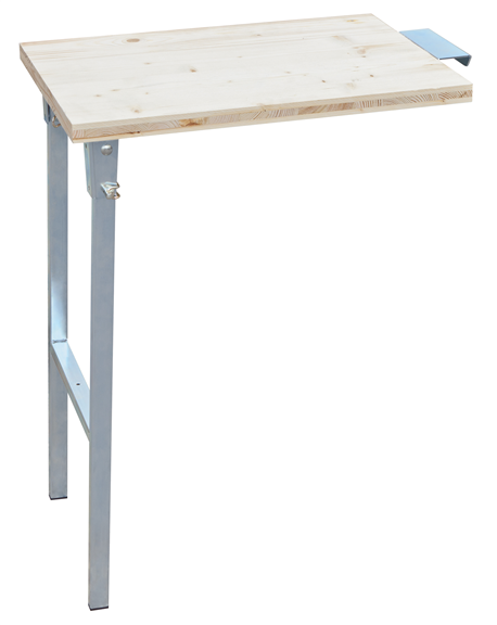Kaufmann Tischerweiterung für Arbeitstisch TopLine 80397, 580 x 400 x 800 mm, 4-seitig positionierbar