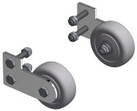 Profibau Räder für Arbeitstisch TopLine 80398,...