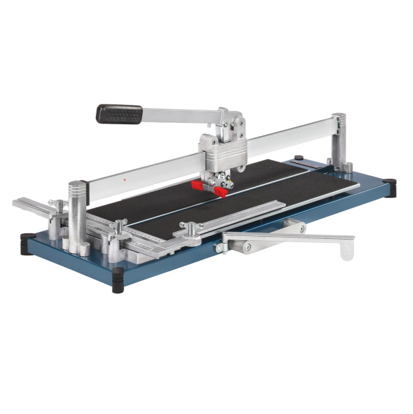 Kaufmann Fliesenschneidmaschine TopLine Pro 80425, 630 mm Schnittlänge, mit 2 Führungsschienen und Transporträdern