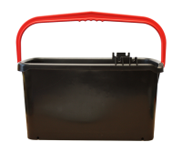 Profibau Fliesen-Waschset-Eimer 81722 schwarz, 23 l