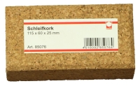 Schleifkork 110 x 60 x 30 mm