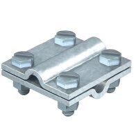 Profibau Kreuzverbinder 95239 2-teilig M8, Flach/Flach...