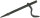 Profibau Putzhaken 95282 mit drehbarer Lasche, 210 mm