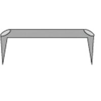 Profibau Gerüstklammern 95310 Rundstahl, 300x16 mm