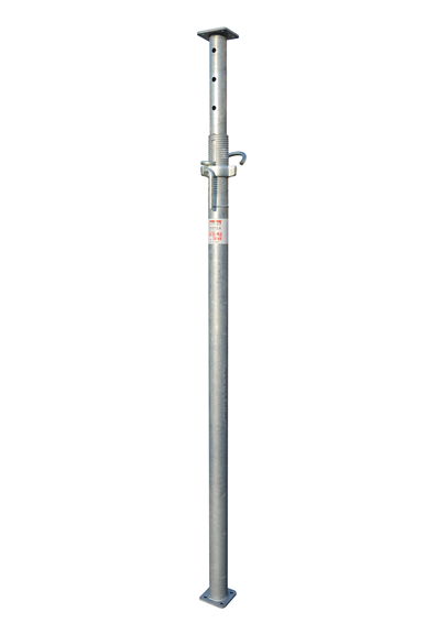 MÜBA Baustütze B/D 40 30849 verzinkt mit Außengewinde, 2,25-4,00 m, nach EN 1065