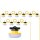 SHADA LED-Baulichterkette 401305, 30 m, 130 W, 5000 K, 15600 lm, IP67