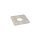MÜBA Fußplatte 10525 für B/D55 Stahl Roh, 120 x 120 x 8 mm, 60 mm Lochdurchmesser