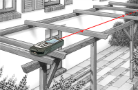 LASERLINER DistanceMaster Vision Laser-Entfernungsmesser